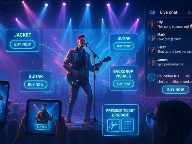 Livestream Concerts & Shoppable Performances
